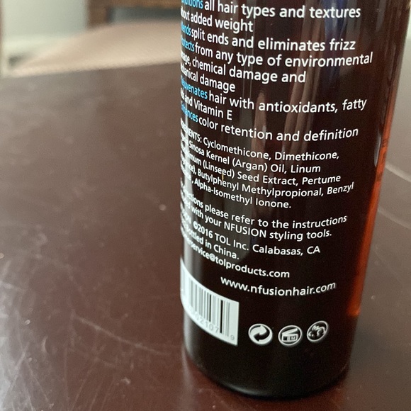 NFUSION Treatment includes Heat Activated Argan Serum + Volumizing Serum - Picture 4 of 4